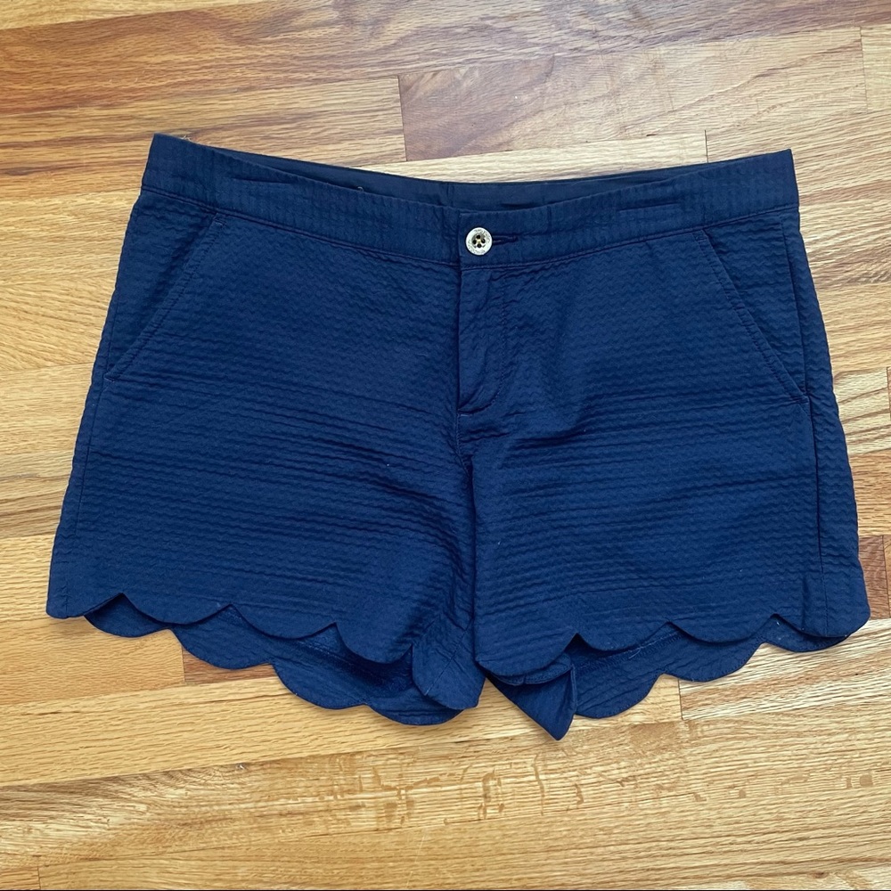Lilly Pulitzer Buttercup Scalloped Shorts